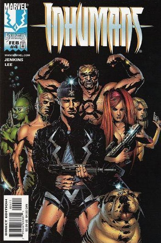 Cover of Inhumans (1998 Ltd) #4. One of 250,000 Vintage American Comics on sale from Krypton!