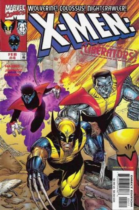Cover of X-Men: Liberators (1998 Ltd) #4. One of 250,000 Vintage American Comics on sale from Krypton!