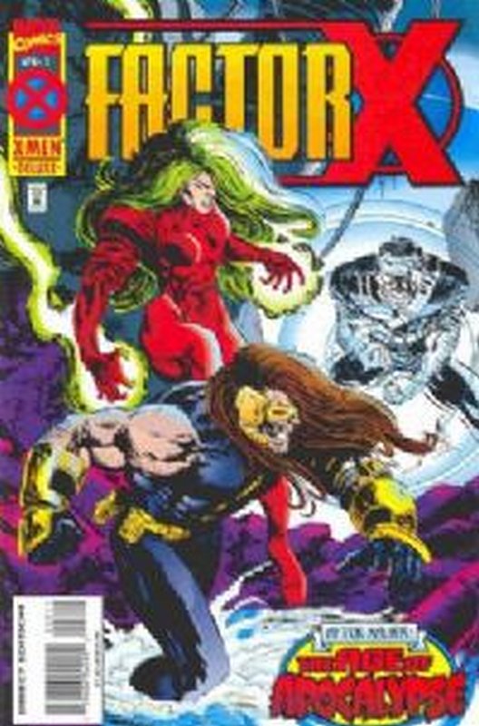 Cover of Factor X (1995 Ltd) #2. One of 250,000 Vintage American Comics on sale from Krypton!