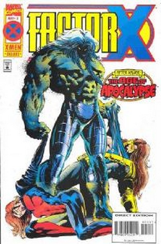 Cover of Factor X (1995 Ltd) #3. One of 250,000 Vintage American Comics on sale from Krypton!
