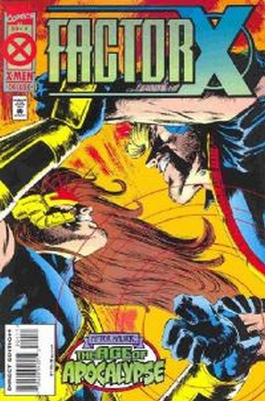 Cover of Factor X (1995 Ltd) #4. One of 250,000 Vintage American Comics on sale from Krypton!