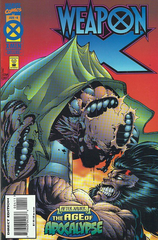 Cover of Weapon X (1995 Ltd) #4. One of 250,000 Vintage American Comics on sale from Krypton!