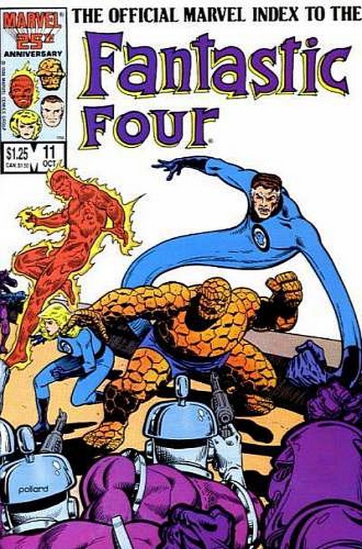 Cover of Fantastic Four (Vol 1) Official Marvel Index to #11. One of 250,000 Vintage American Comics on sale from Krypton!