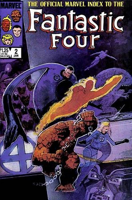 Cover of Fantastic Four (Vol 1) Official Marvel Index to #2. One of 250,000 Vintage American Comics on sale from Krypton!