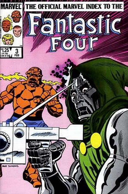 Cover of Fantastic Four (Vol 1) Official Marvel Index to #3. One of 250,000 Vintage American Comics on sale from Krypton!