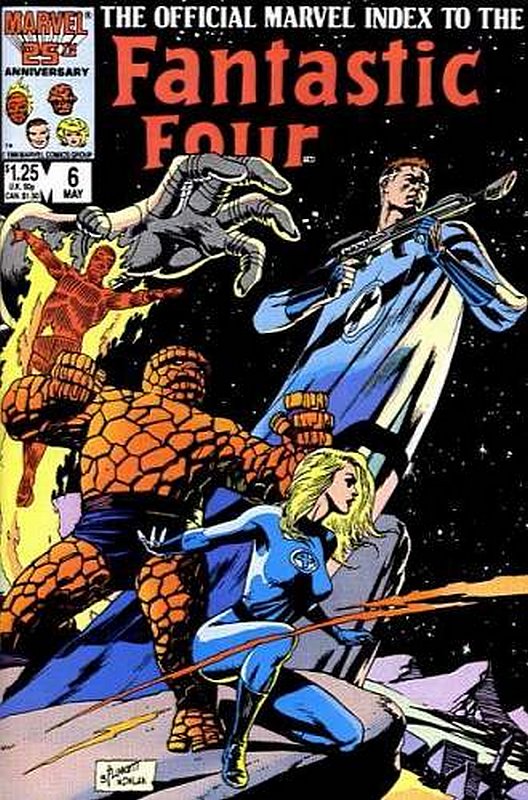 Cover of Fantastic Four (Vol 1) Official Marvel Index to #6. One of 250,000 Vintage American Comics on sale from Krypton!