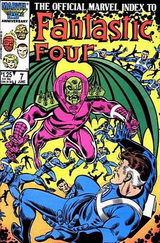 Cover of Fantastic Four (Vol 1) Official Marvel Index to #7. One of 250,000 Vintage American Comics on sale from Krypton!