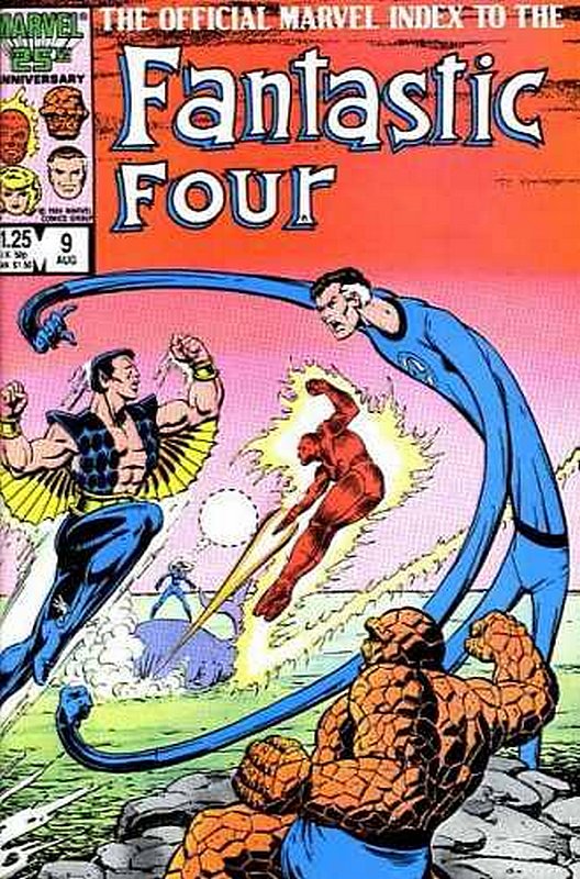 Cover of Fantastic Four (Vol 1) Official Marvel Index to #9. One of 250,000 Vintage American Comics on sale from Krypton!