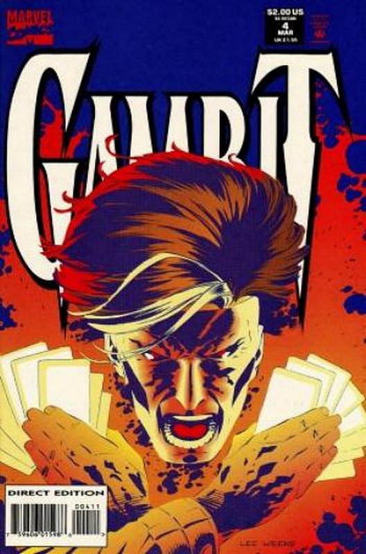 Cover of Gambit (Ltd 1994) #4. One of 250,000 Vintage American Comics on sale from Krypton!