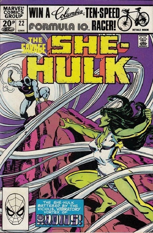 Cover of She-Hulk (Vol 1) The Savage #22. One of 250,000 Vintage American Comics on sale from Krypton!