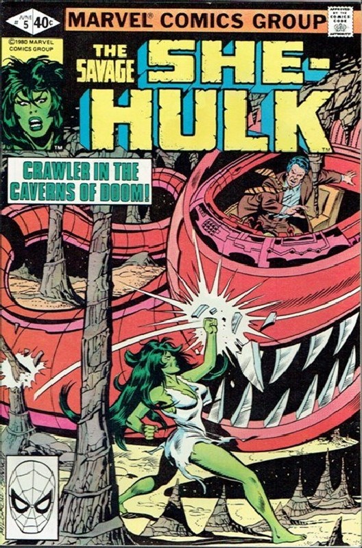 Cover of She-Hulk (Vol 1) The Savage #5. One of 250,000 Vintage American Comics on sale from Krypton!