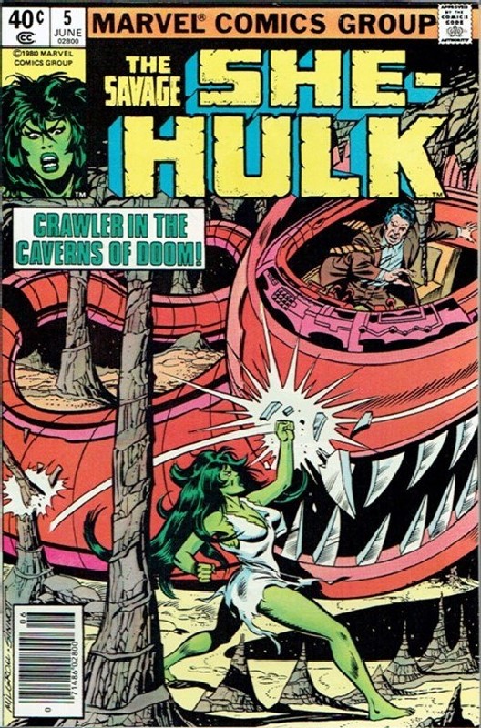 Cover of She-Hulk (Vol 1) The Savage #5. One of 250,000 Vintage American Comics on sale from Krypton!