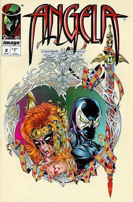 Cover of Angela (1995 Ltd) #2. One of 250,000 Vintage American Comics on sale from Krypton!