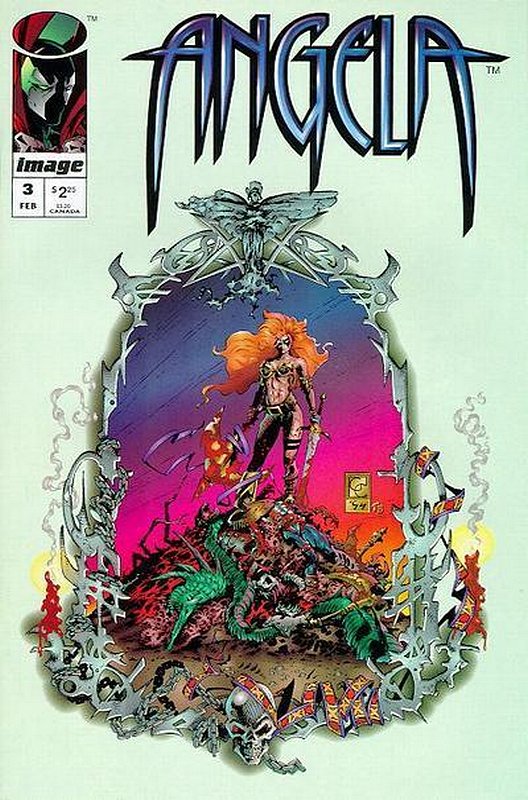 Cover of Angela (1995 Ltd) #3. One of 250,000 Vintage American Comics on sale from Krypton!