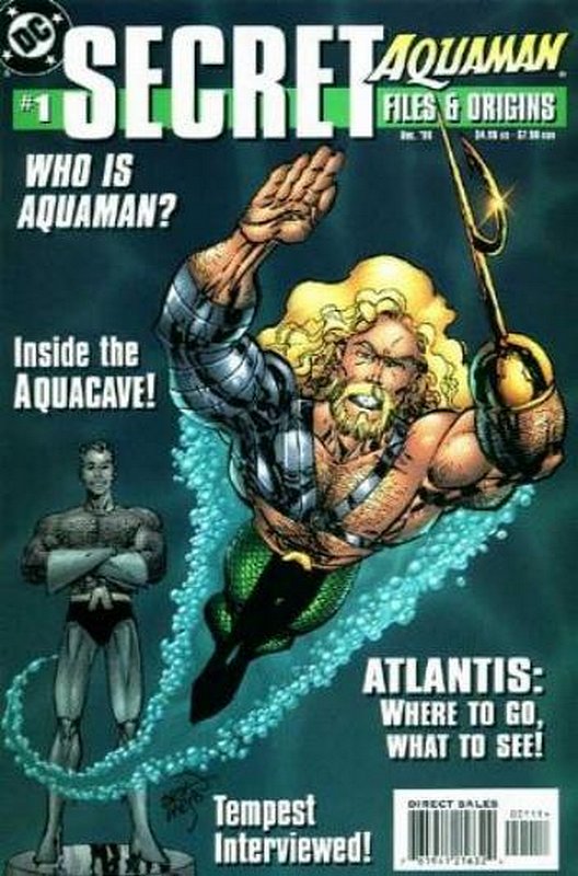 Cover of Aquaman Secret Files #1. One of 250,000 Vintage American Comics on sale from Krypton!