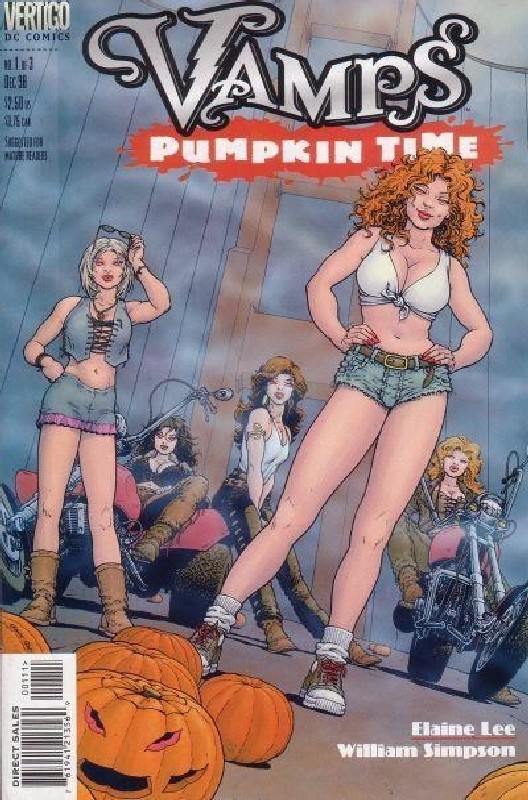 Cover of Vamps Pumpkin Time (1998 Ltd) #1. One of 250,000 Vintage American Comics on sale from Krypton!