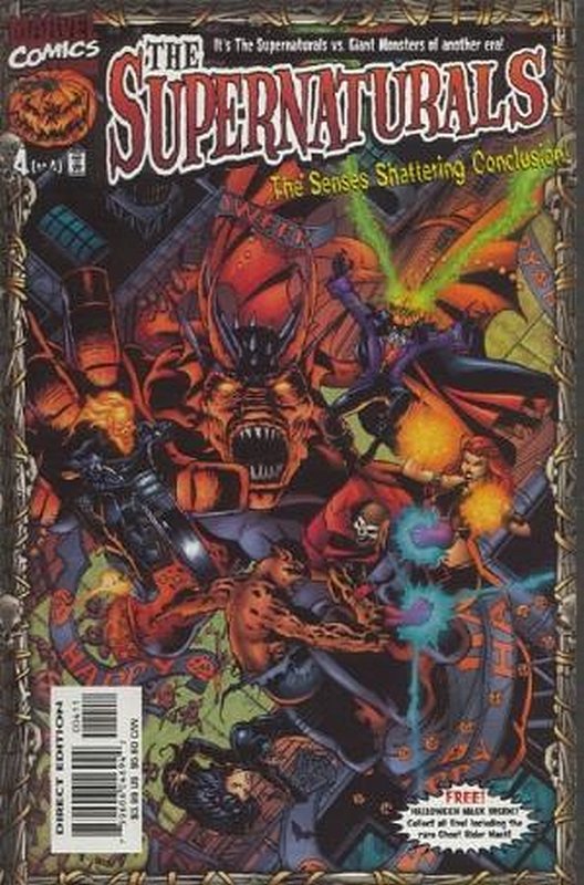 Cover of Supernaturals (1998 Ltd) #4. One of 250,000 Vintage American Comics on sale from Krypton!