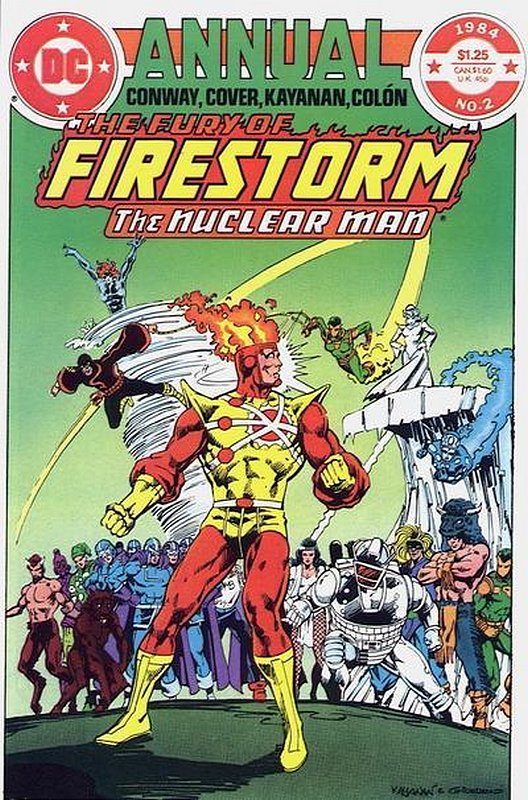 Cover of Firestorm - The Fury of Annual #2. One of 250,000 Vintage American Comics on sale from Krypton!