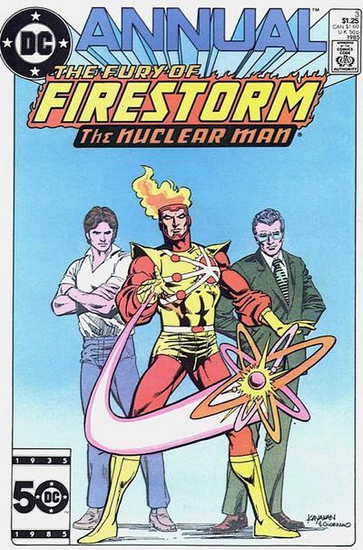 Cover of Firestorm - The Fury of Annual #3. One of 250,000 Vintage American Comics on sale from Krypton!