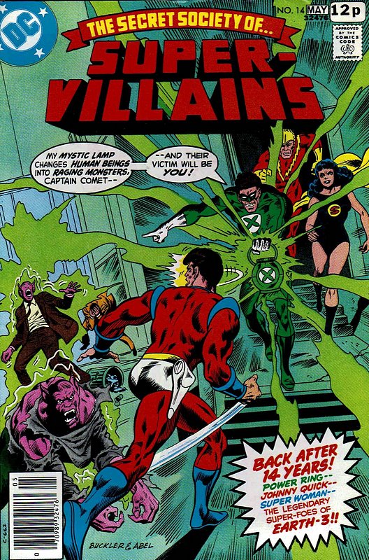 Cover of Secret Society of Super Villains (Vol 1) #14. One of 250,000 Vintage American Comics on sale from Krypton!