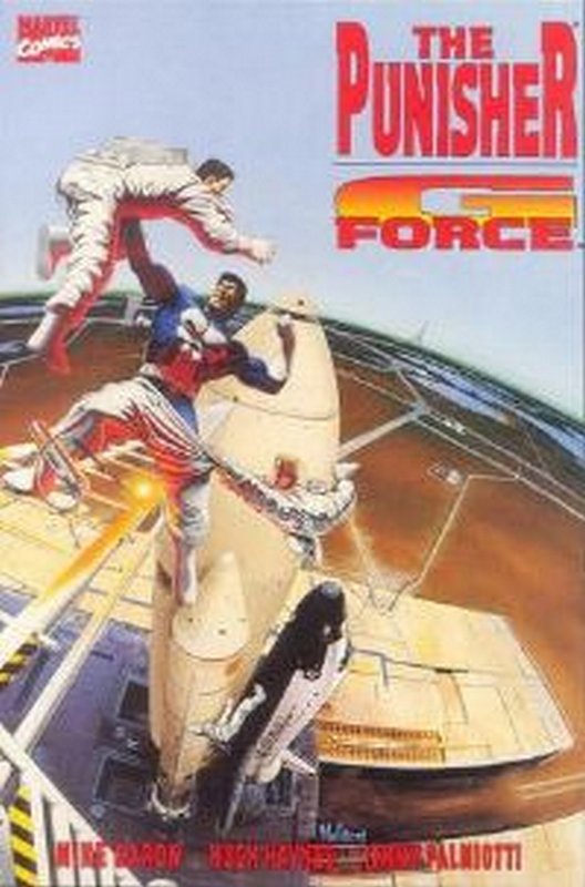 Cover of Punisher: G-Force (1992 One Shot) #1. One of 250,000 Vintage American Comics on sale from Krypton!
