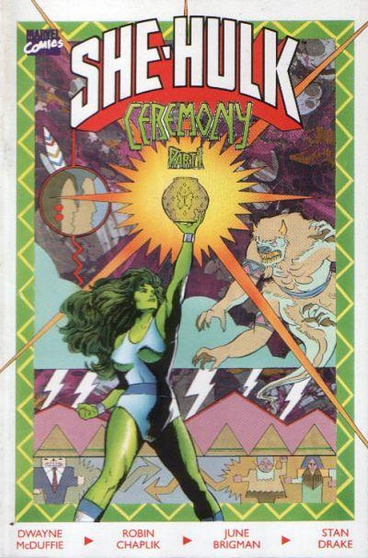 Cover of She-Hulk: Ceremony (1990 Ltd) #1. One of 250,000 Vintage American Comics on sale from Krypton!