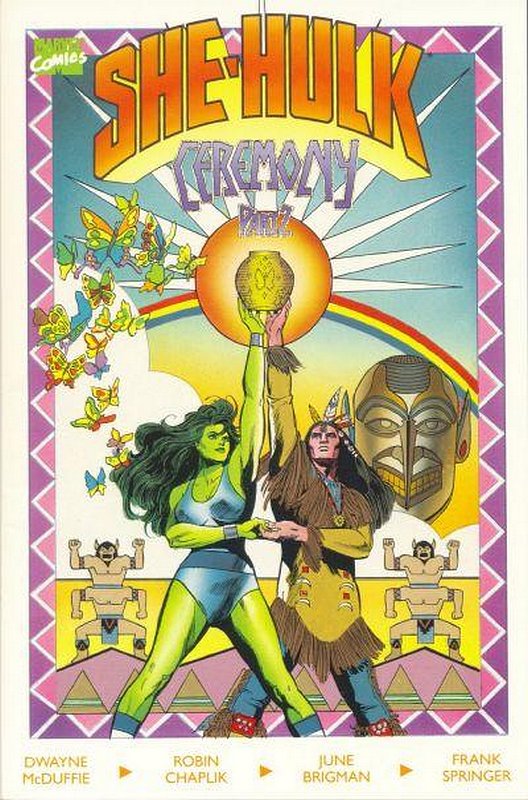 Cover of She-Hulk: Ceremony (1990 Ltd) #2. One of 250,000 Vintage American Comics on sale from Krypton!