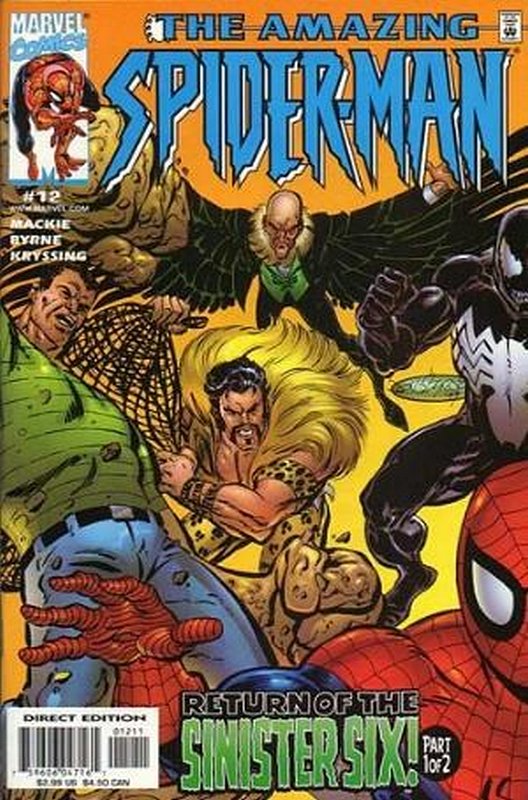Cover of Amazing Spider-Man (Vol 2) #12. One of 250,000 Vintage American Comics on sale from Krypton!