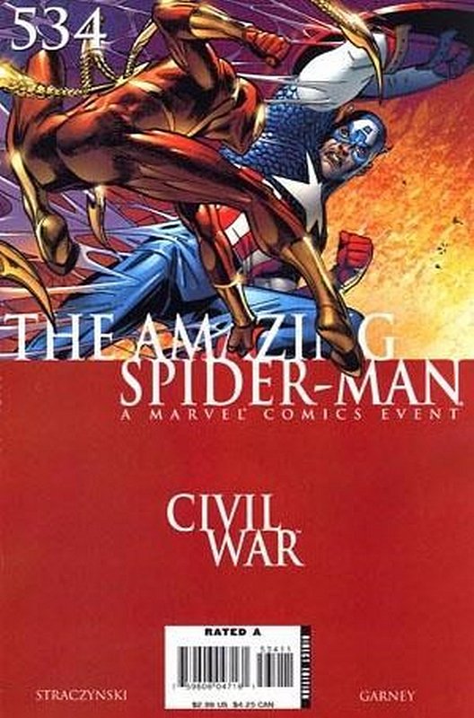 Cover of Amazing Spider-Man (Vol 2) #534. One of 250,000 Vintage American Comics on sale from Krypton!