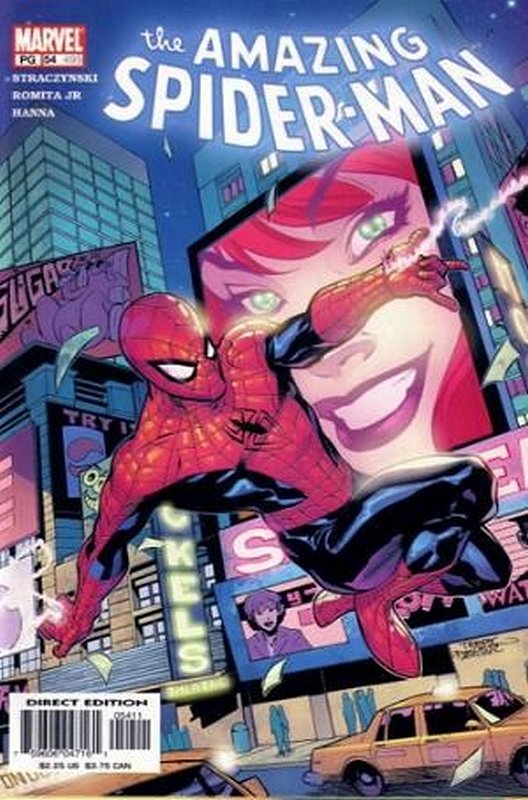 Cover of Amazing Spider-Man (Vol 2) #54. One of 250,000 Vintage American Comics on sale from Krypton!