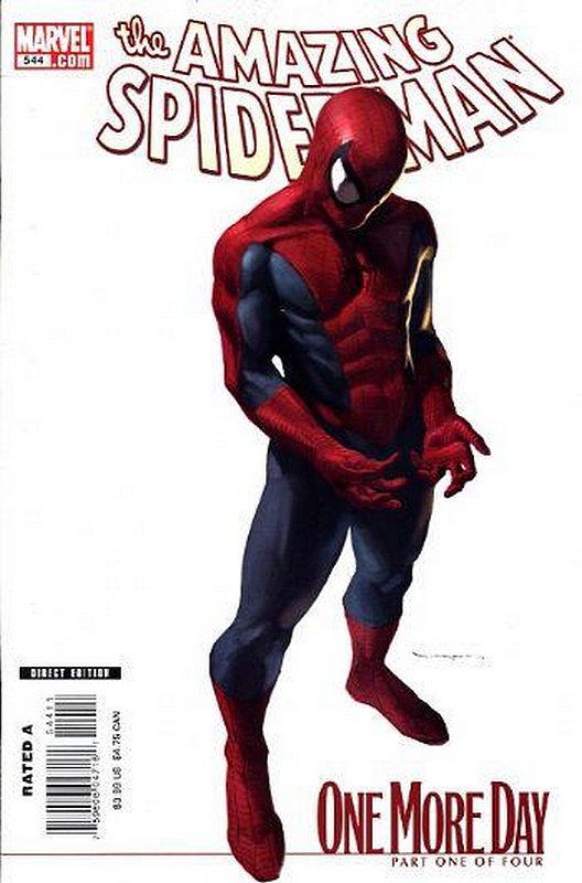 Cover of Amazing Spider-Man (Vol 2) #544. One of 250,000 Vintage American Comics on sale from Krypton!
