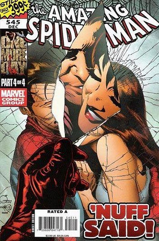Cover of Amazing Spider-Man (Vol 2) #545. One of 250,000 Vintage American Comics on sale from Krypton!