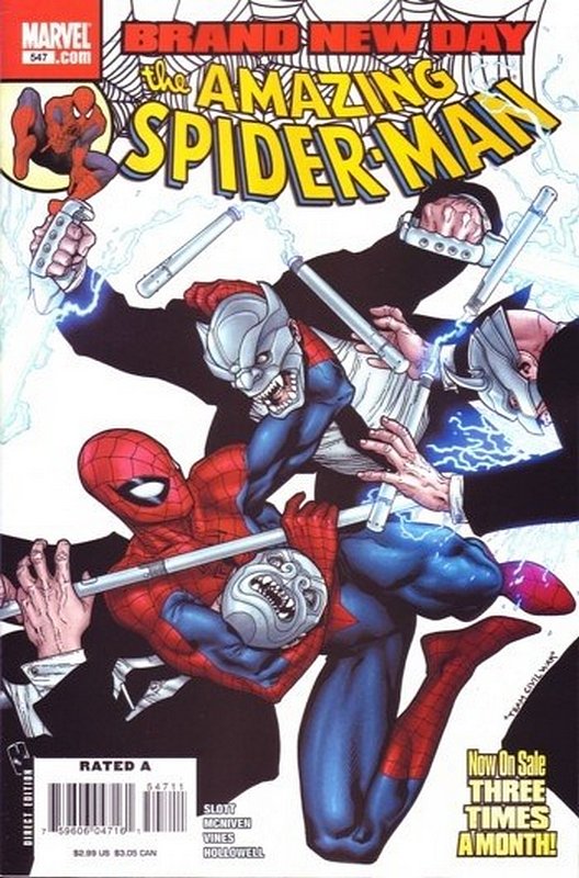 Cover of Amazing Spider-Man (Vol 2) #547. One of 250,000 Vintage American Comics on sale from Krypton!