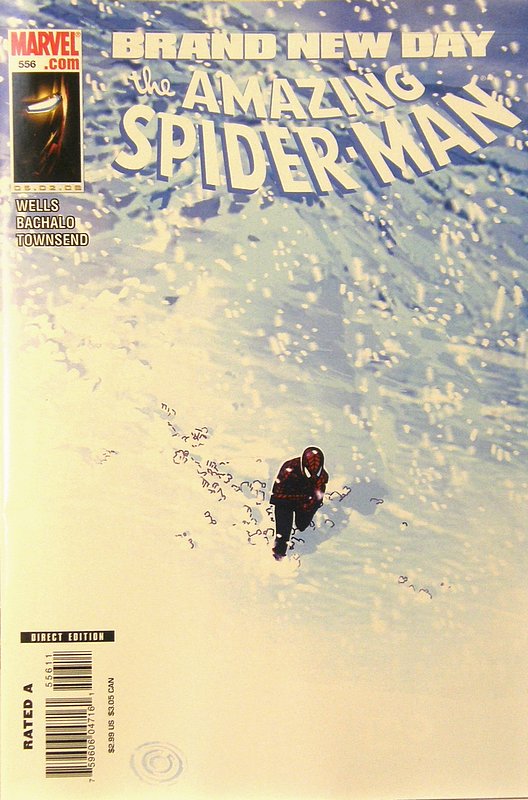 Cover of Amazing Spider-Man (Vol 2) #556. One of 250,000 Vintage American Comics on sale from Krypton!