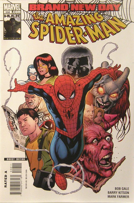 Cover of Amazing Spider-Man (Vol 2) #558. One of 250,000 Vintage American Comics on sale from Krypton!