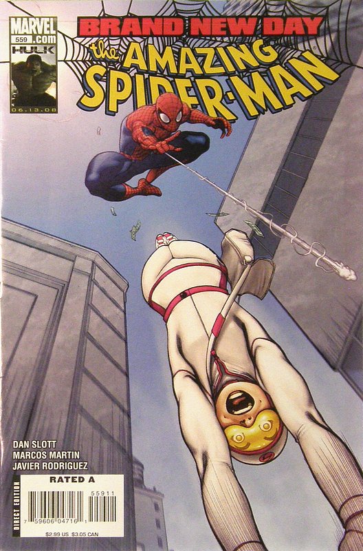 Cover of Amazing Spider-Man (Vol 2) #559. One of 250,000 Vintage American Comics on sale from Krypton!