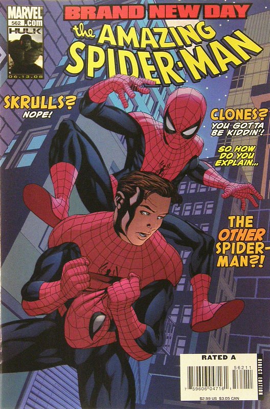 Cover of Amazing Spider-Man (Vol 2) #562. One of 250,000 Vintage American Comics on sale from Krypton!