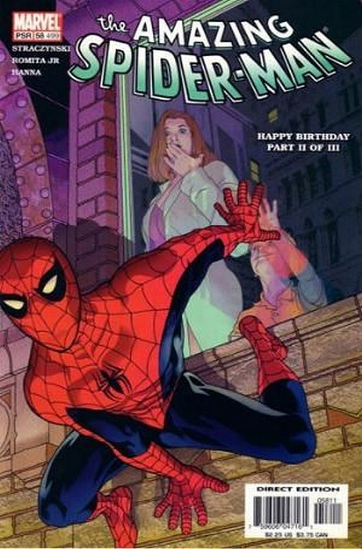 Cover of Amazing Spider-Man (Vol 2) #58. One of 250,000 Vintage American Comics on sale from Krypton!