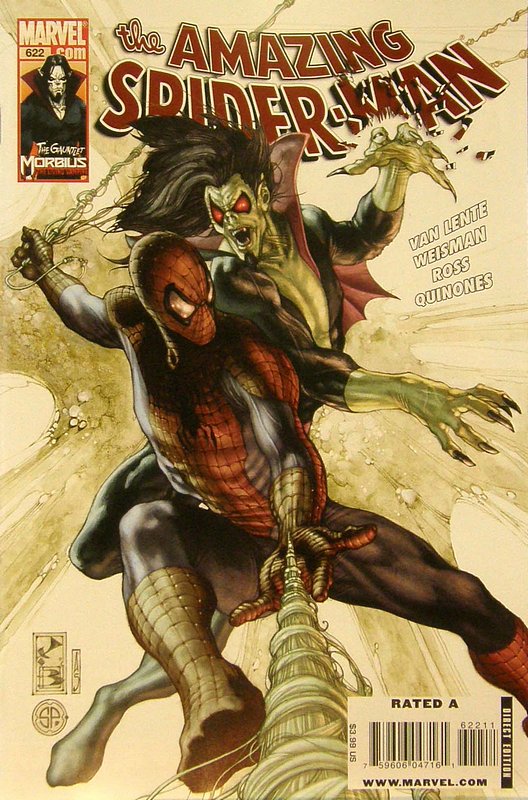 Cover of Amazing Spider-Man (Vol 2) #622. One of 250,000 Vintage American Comics on sale from Krypton!