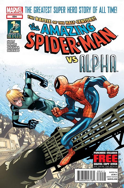 Cover of Amazing Spider-Man (Vol 2) #694. One of 250,000 Vintage American Comics on sale from Krypton!