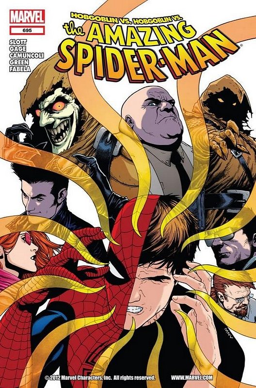 Cover of Amazing Spider-Man (Vol 2) #695. One of 250,000 Vintage American Comics on sale from Krypton!
