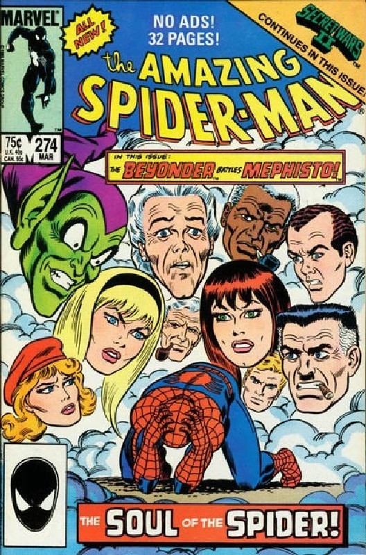 Cover of Amazing Spider-Man (Vol 1) #274. One of 250,000 Vintage American Comics on sale from Krypton!