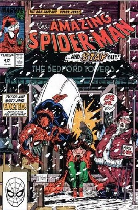 Cover of Amazing Spider-Man (Vol 1) #314. One of 250,000 Vintage American Comics on sale from Krypton!