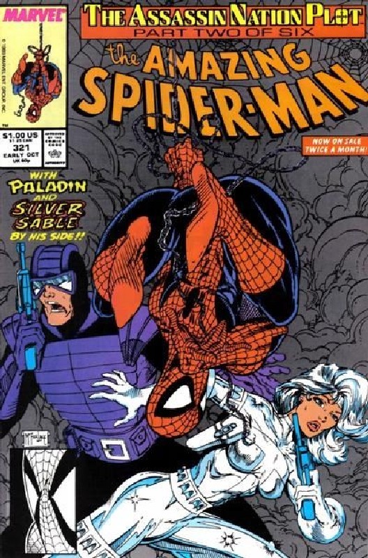 Cover of Amazing Spider-Man (Vol 1) #321. One of 250,000 Vintage American Comics on sale from Krypton!