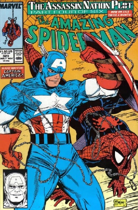 Cover of Amazing Spider-Man (Vol 1) #323. One of 250,000 Vintage American Comics on sale from Krypton!