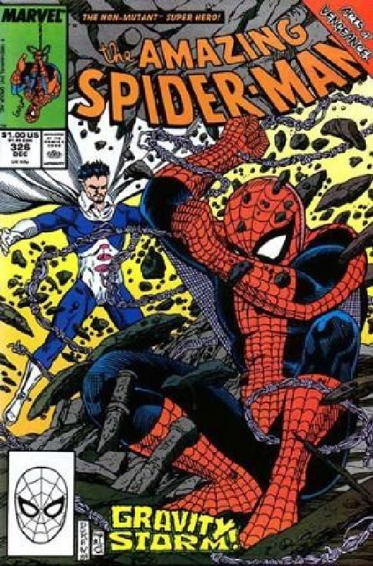 Graviton Appearance<br> Cover of Amazing Spider-Man (Vol 1) #326. One of 250,000 Vintage American Comics on sale from Krypton!