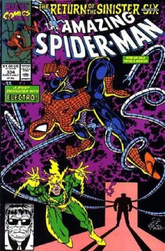 Cover of Amazing Spider-Man (Vol 1) #334. One of 250,000 Vintage American Comics on sale from Krypton!