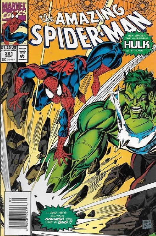 Cover of Amazing Spider-Man (Vol 1) #381. One of 250,000 Vintage American Comics on sale from Krypton!