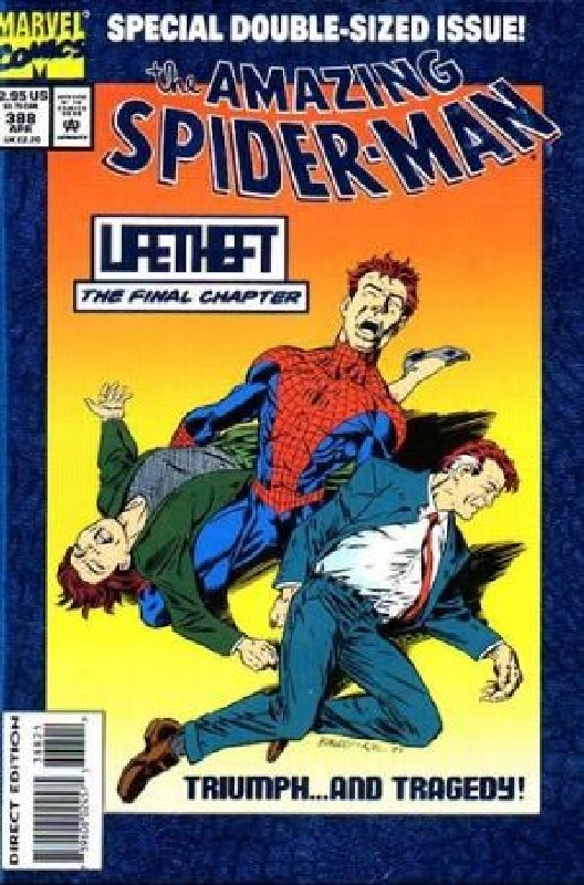 Cover of Amazing Spider-Man (Vol 1) #388. One of 250,000 Vintage American Comics on sale from Krypton!