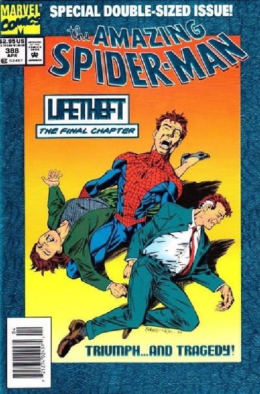 Cover of Amazing Spider-Man (Vol 1) #388. One of 250,000 Vintage American Comics on sale from Krypton!